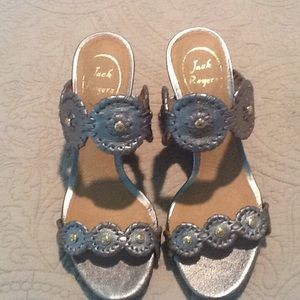 Jack Rogers 4 inch wedge sandals